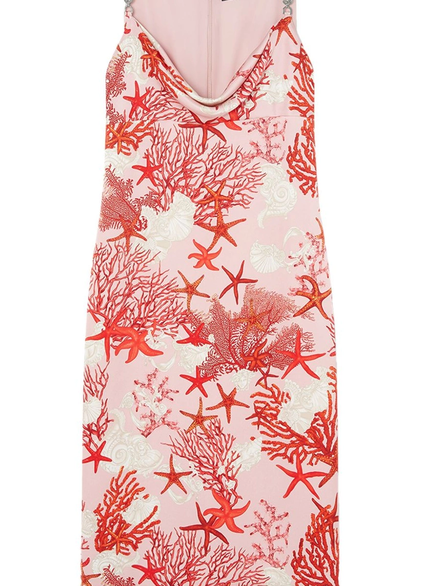 Versace dress Barocco Sea slip Women silk 0715